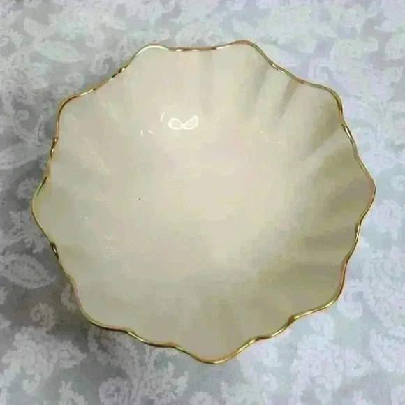 Lenox porcelain candy dishes SET OF 2 ivory - Picture 11 of 12